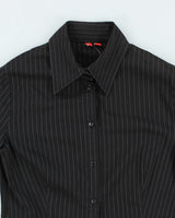 Y2k 00s Esprit Stripe Shirt - M