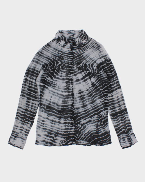 Guess Tie-Dye Sheer Shirt - M