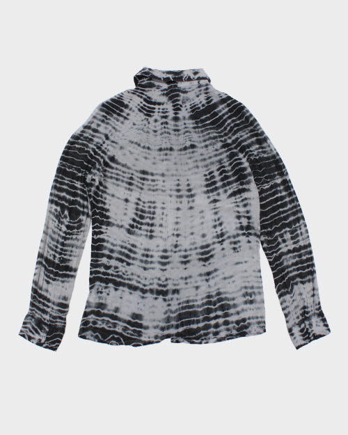 Guess Tie-Dye Sheer Shirt - M