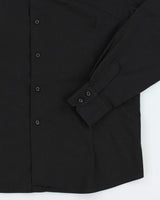 Y2k 00s Le Chateau Black Long Sleeve Shirt - XL