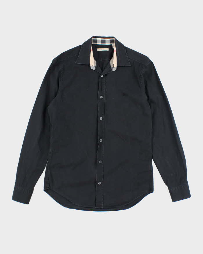 Vintage 2000's Burberry Nova Check Collar Button Up Shirt - S
