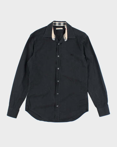 Vintage 2000's Burberry Nova Check Collar Button Up Shirt - S