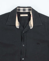 Vintage 2000's Burberry Nova Check Collar Button Up Shirt - S