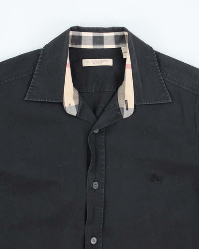 Vintage 2000's Burberry Nova Check Collar Button Up Shirt - S