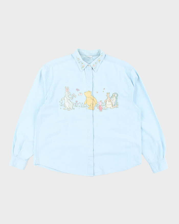 Vintage 90s Disney Denim Shirt - L