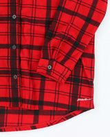 Eddie Bauer Red Flannel Fleece - L