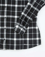 Vintage Eddie Bauer Checked Fleece Flannel Shirt - L