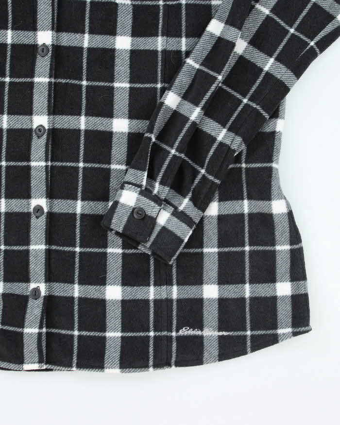 Vintage Eddie Bauer Checked Fleece Flannel Shirt - L