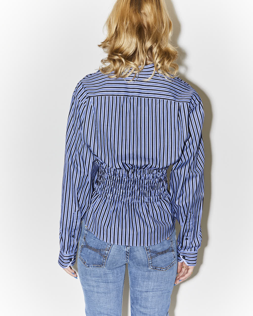 Rokit Originals Reworked Shirred Honey Shirt