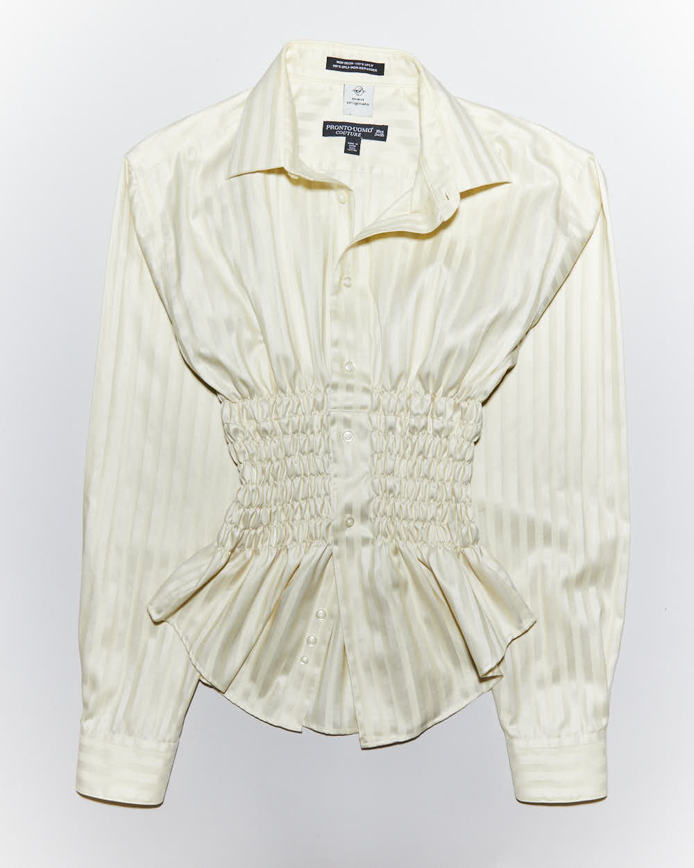 Rokit Originals Reworked Shirred Honey Shirt