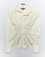 Rokit Originals Reworked Shirred Honey Shirt