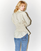 Rokit Originals Reworked Shirred Honey Shirt