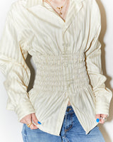 Rokit Originals Reworked Shirred Honey Shirt