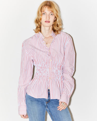 Rokit Originals Rework Shirred Honey Shirt