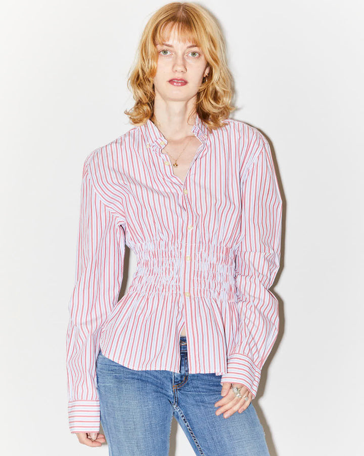 Rokit Originals Rework Shirred Honey Shirt