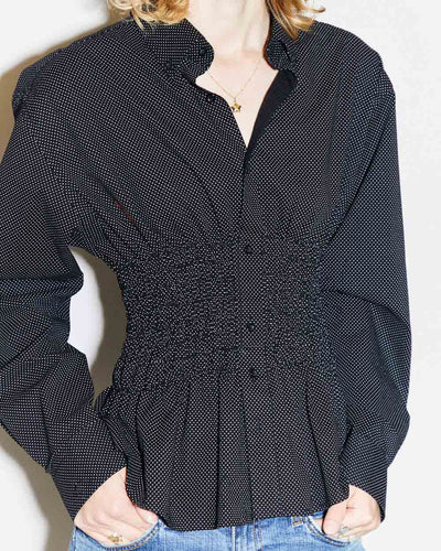 Rokit Originals Rework Shirred Honey Shirt