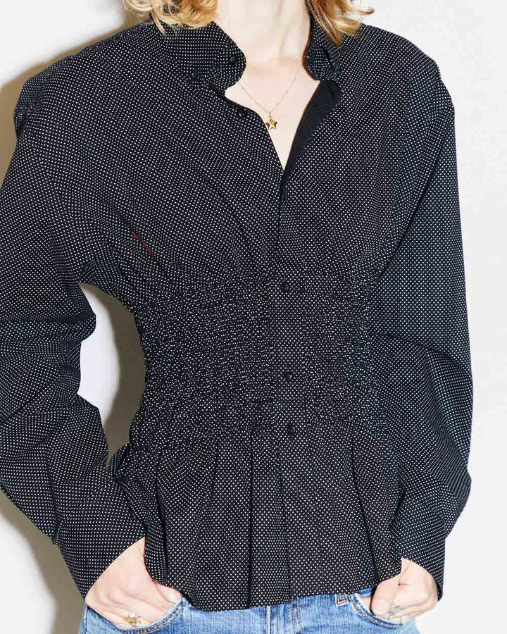 Rokit Originals Rework Shirred Honey Shirt