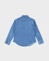 Vintage Women's Levi's Orange Tab Denim Shirt - L