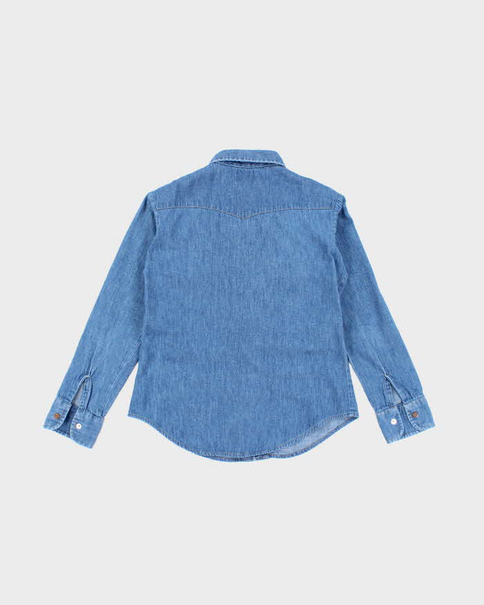 Vintage Women's Levi's Orange Tab Denim Shirt - L