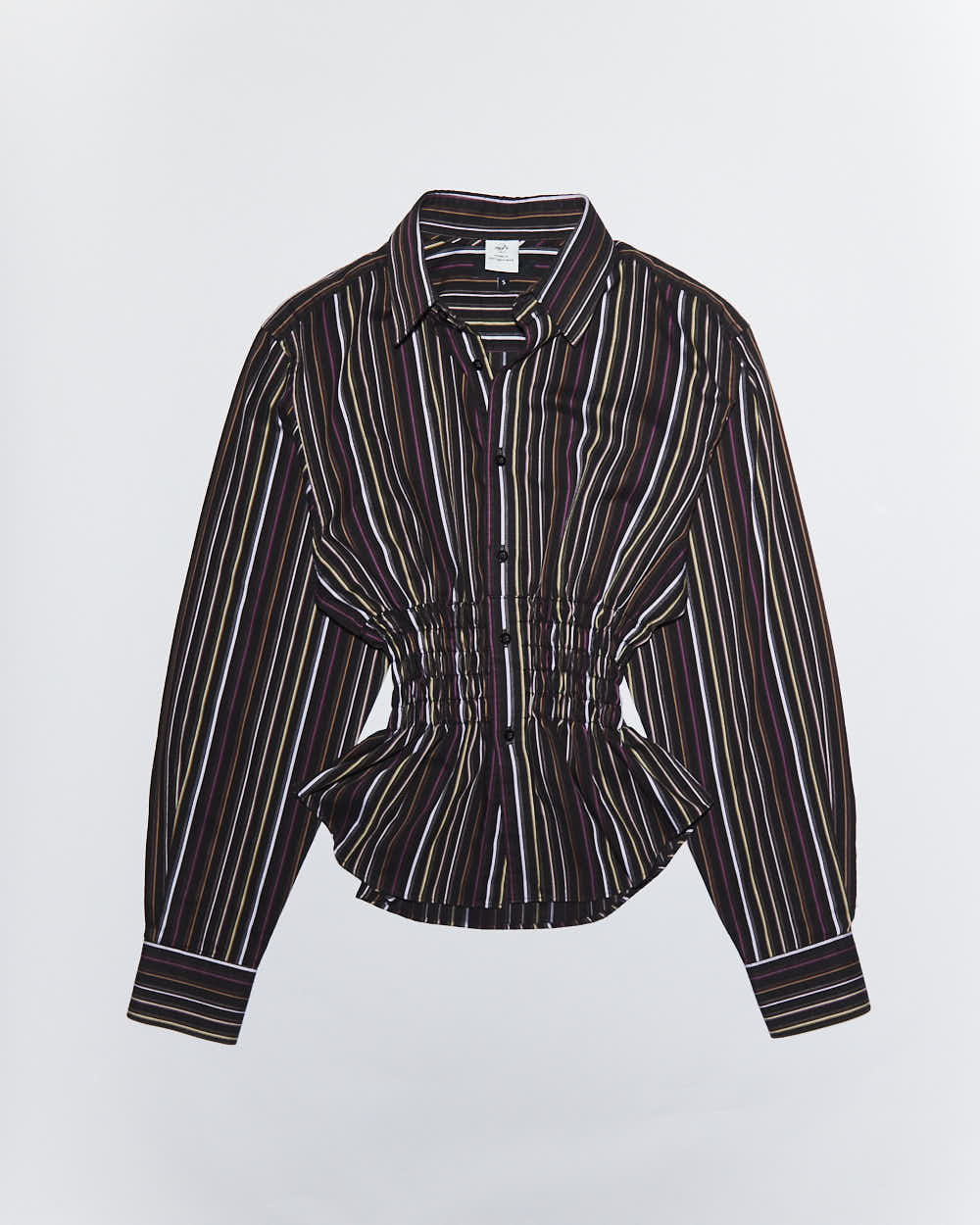 Rokit Originals Rework Honey Shirred Shirt