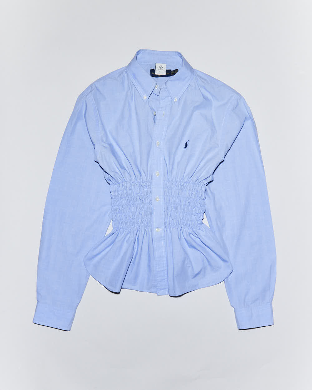 Rokit Originals Rework Honey Shirred Shirt