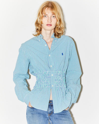 Rokit Originals Rework Honey Shirred Shirt