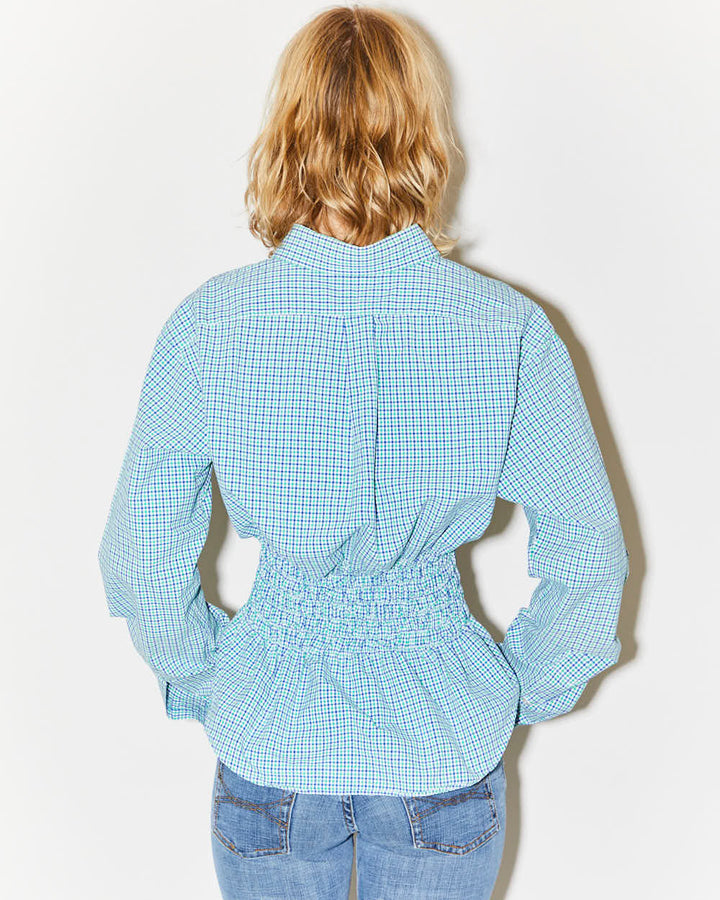 Rokit Originals Rework Honey Shirred Shirt