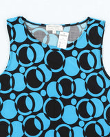 Deadstock Beechers Brook for Fairweather Blue Pattern Top - L