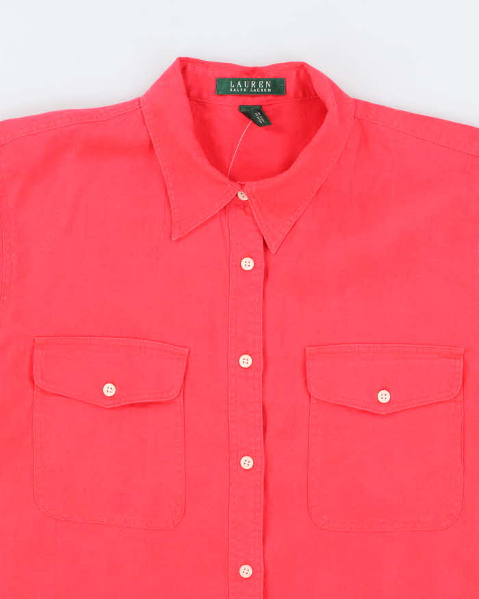 Vintage Lauren by Ralph Lauren Button Up Long Sleeve Shirt - L