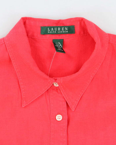 Vintage Lauren by Ralph Lauren Button Up Long Sleeve Shirt - L