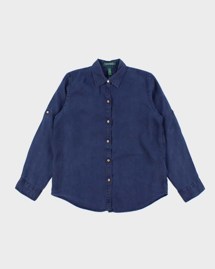 Vintage Lauren by Ralph Lauren Button Up Long Sleeve Shirt - M