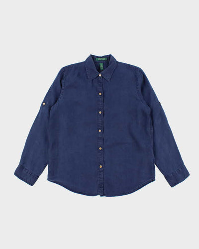 Vintage Lauren by Ralph Lauren Button Up Long Sleeve Shirt - M