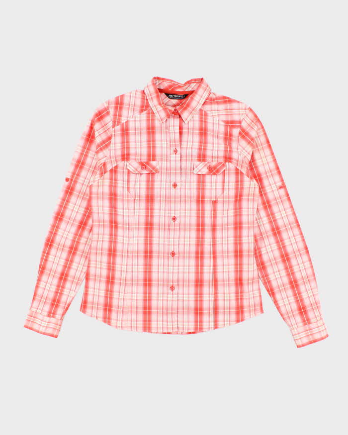 Vintage 2000's Arc'teryx Patterned Long-sleeved Shirt - L