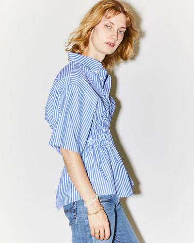 Rokit Originals Rework Shirred Honey Shirt - S