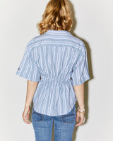 Rokit Originals Rework Shirred Honey Shirt - L