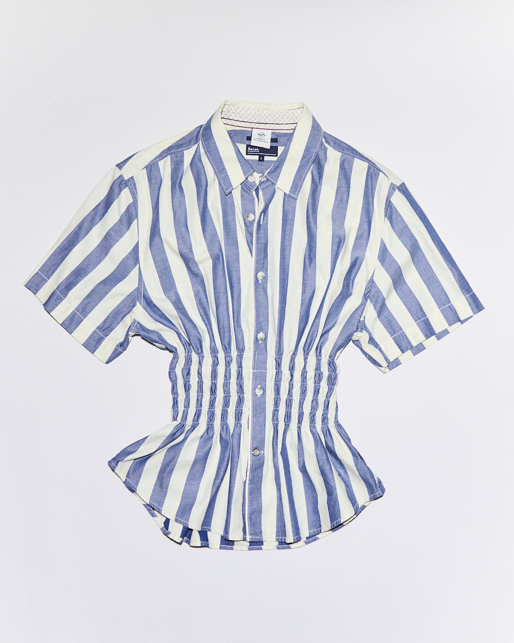Rokit Originals Rework Shirred Honey Shirt - M