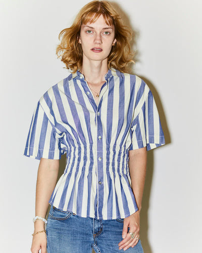 Rokit Originals Rework Shirred Honey Shirt - M