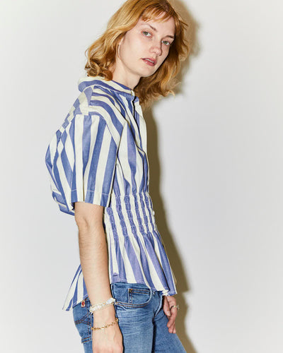 Rokit Originals Rework Shirred Honey Shirt - M