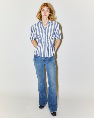 Rokit Originals Rework Shirred Honey Shirt - M