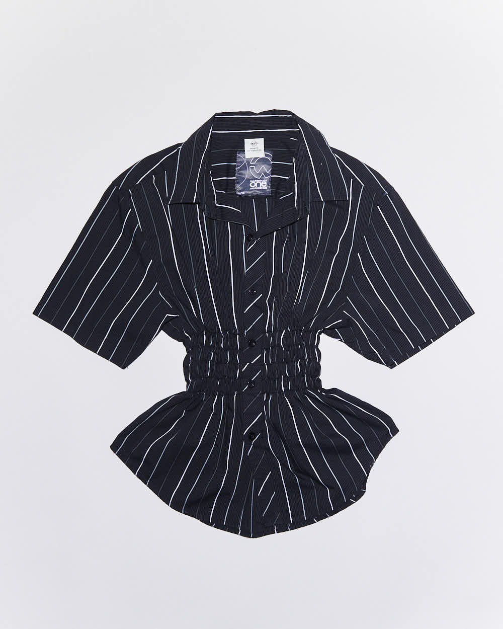 Rokit Originals Rework Shirred Honey Shirt - XS