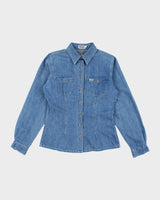Vintage Y2K Guess Jeans Medium Wash Denim Shirt - M