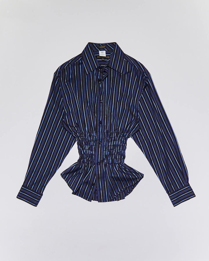 Rokit Originals Reworked Honey Shirring Shirt - L