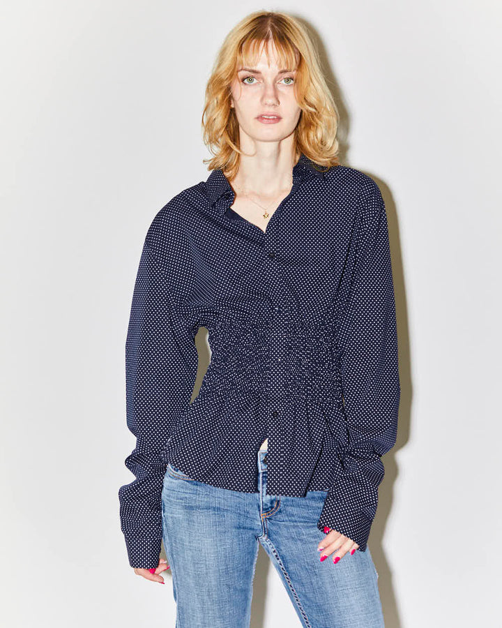 Rokit Originals Rework Shirring Honey Shirt - S