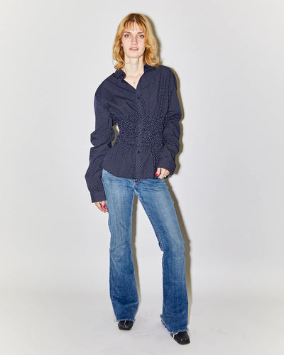 Rokit Originals Rework Shirring Honey Shirt - S