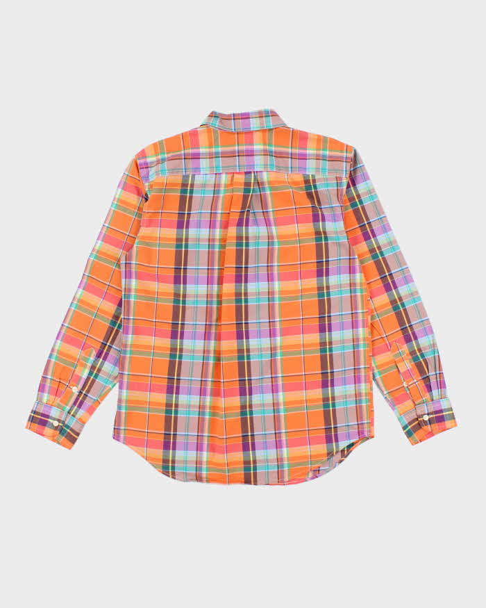 Vintage Y2K Ralph Lauren Patterned Long Sleeve Shirt - L