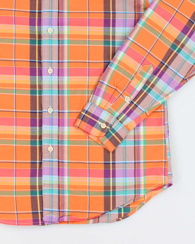 Vintage Y2K Ralph Lauren Patterned Long Sleeve Shirt - L