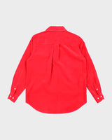 Tommy Hilfiger Bright Red Corduroy Shirt - S