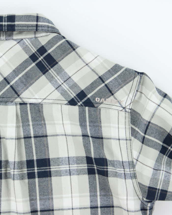 Vintage 2000s Oakley Padded Check Shirt - S