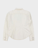 Vintage Y2K 00s Women's Levi's Denim Long Sleeve Western Shirt - XL