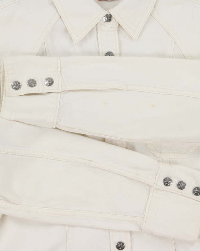 Vintage Y2K 00s Women's Levi's Denim Long Sleeve Western Shirt - L